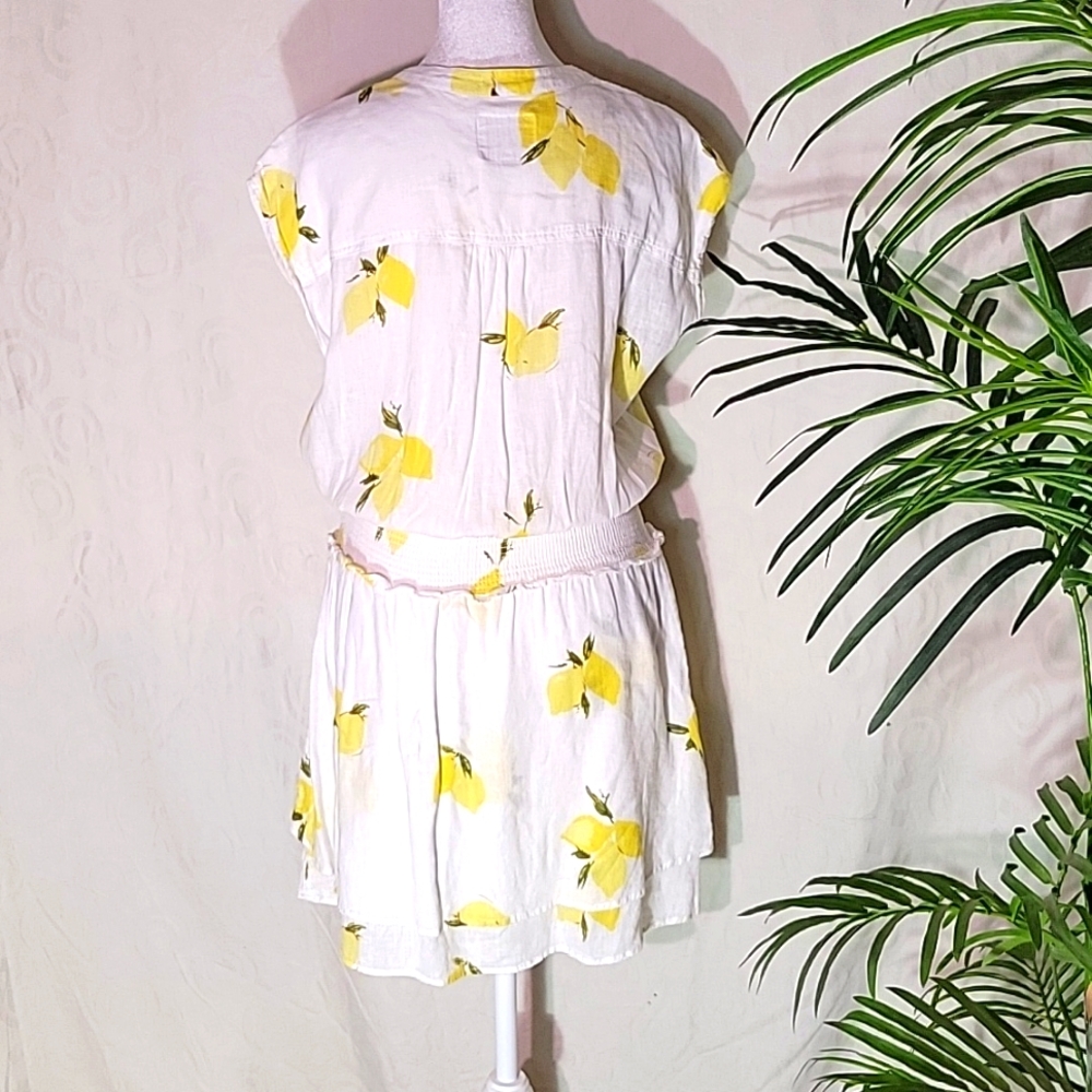 Rails Linen Lemon Sundress - image 6